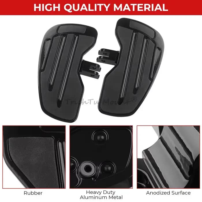Pédale de repose-pieds avant pour Harley Softail Breakout Fat Street Bob Low Rider Sport Glide 2018 + moto