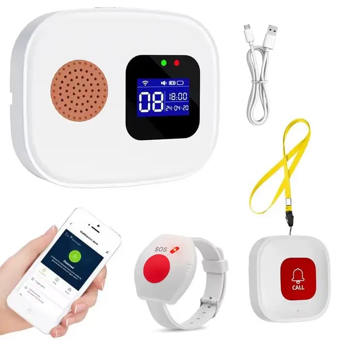 Tuya SOS WiFi sans fil soignant téléavertisseur système de bouton d'appel