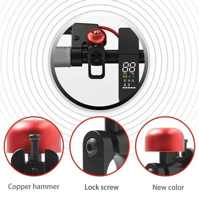 Cloche de Scooter en alliage d'aluminium