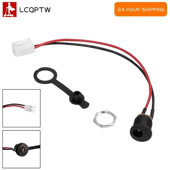 Vivobike-Prise de charge pour scooter électrique, port de charge, chargeur durable, trou rond, balance, accessoires de voiture