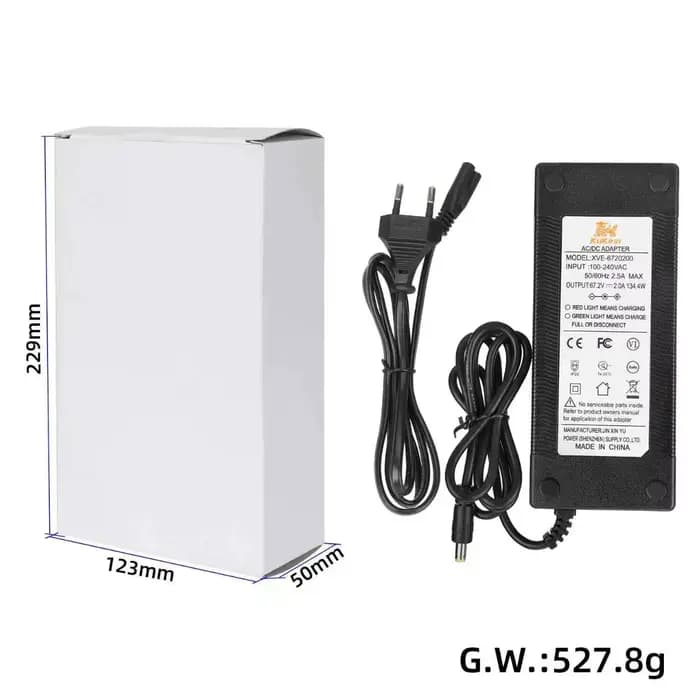 Chargeur de batterie au Lithium électrique pour Scooter Kukirin G4