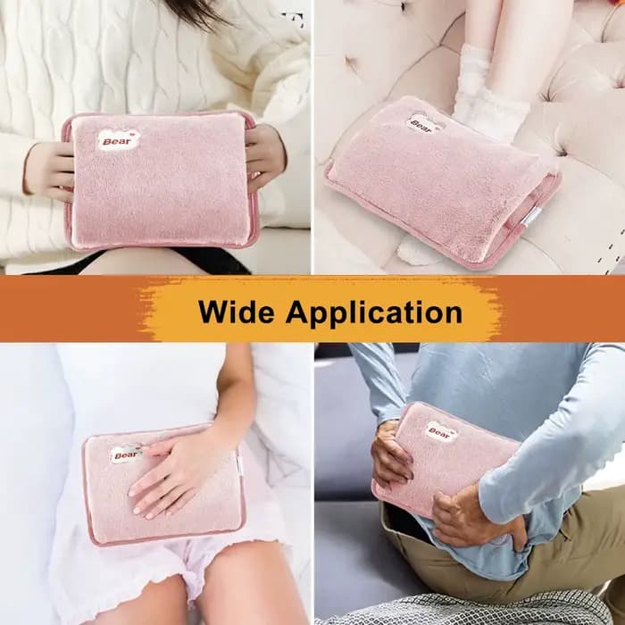 Chauffe-mains électrique chauffe-mains Portable chauffe-mains sac d'eau chaude électrique Rechargeable gants chauffants poche chaude pour les mains