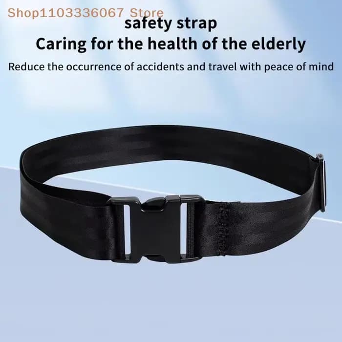 Ceinture de sécurité réglable à dégagement rapide pour fauteuil roulant