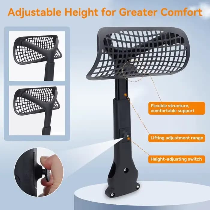 Appui-tête de chaise pour chaise de bureau Herman Miller Sayl - Compatible avec la chaise Sayl, accessoires ergonomiques pour chaise de bureau