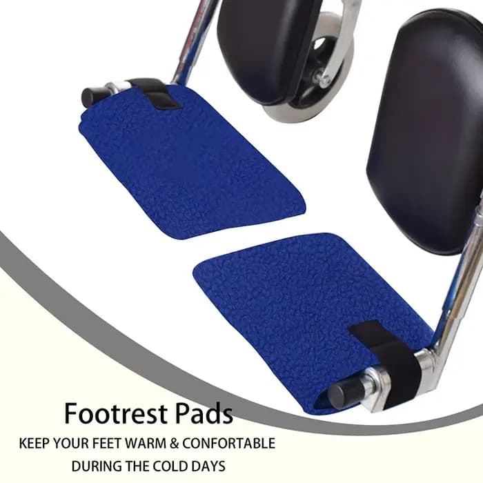Coussinets de Protection pour repose-pieds pour fauteuil roulant
