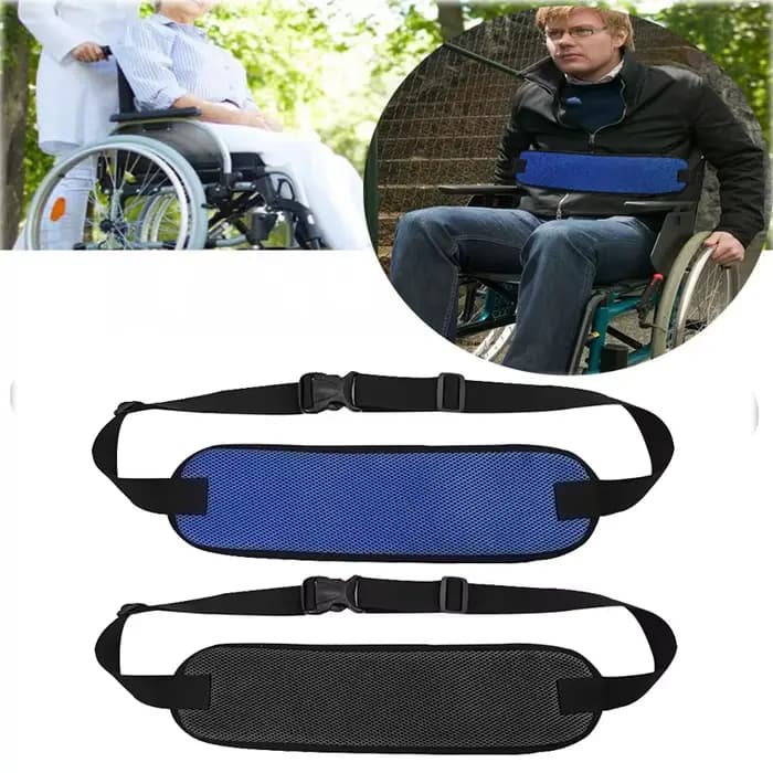 Ceinture de positionnement réglable pour fauteuil roulant