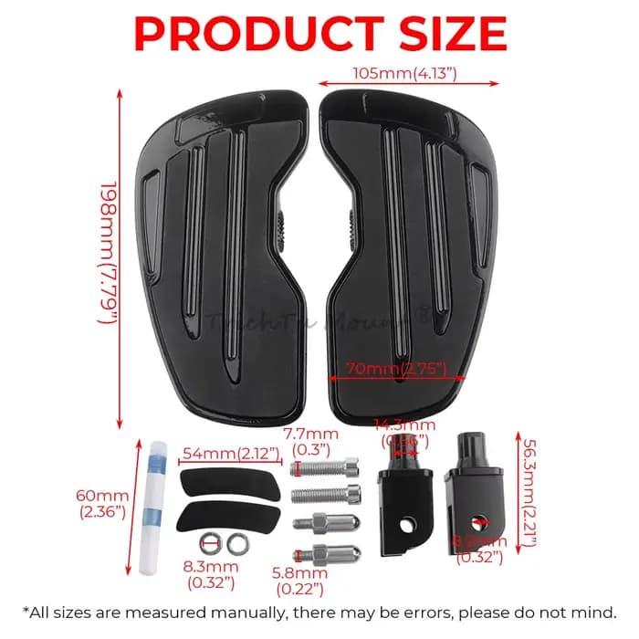 Pédale de repose-pieds avant pour Harley Softail Breakout Fat Street Bob Low Rider Sport Glide 2018 + moto