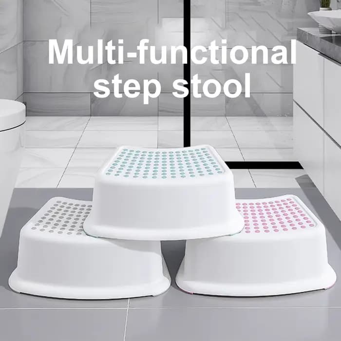 Tabouret de toilette robuste antidérapant 37x25x13cm