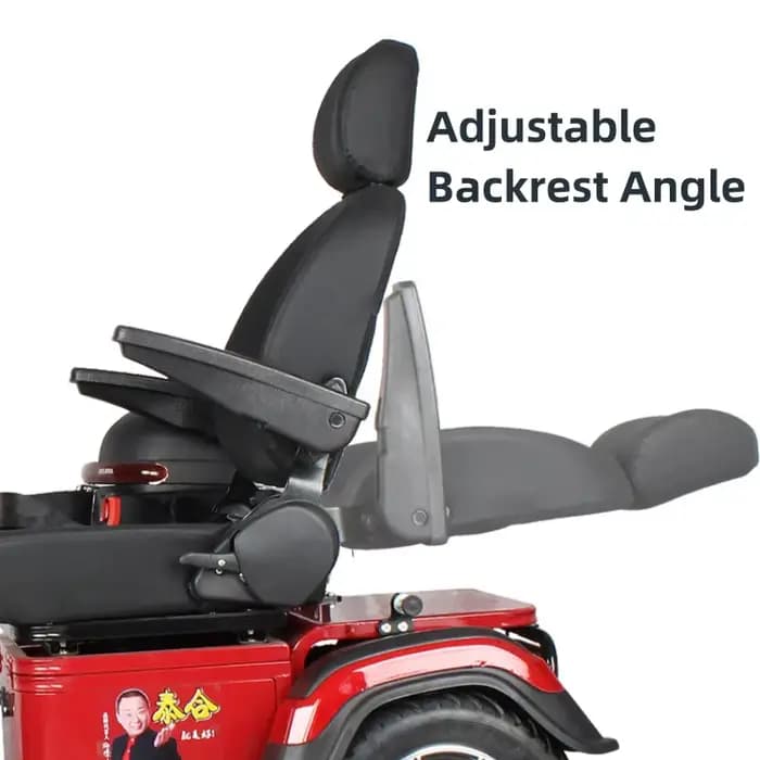 Scooter de mobilité électrique à 3 roues pour personnes handicapées