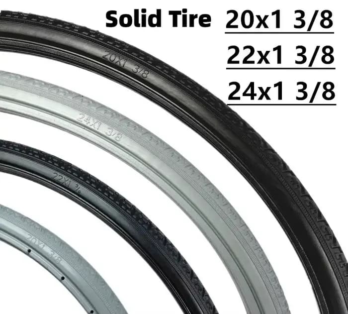 Pneu solide de 20/22/24/26 pouces 20/22/24/26X1 3/8