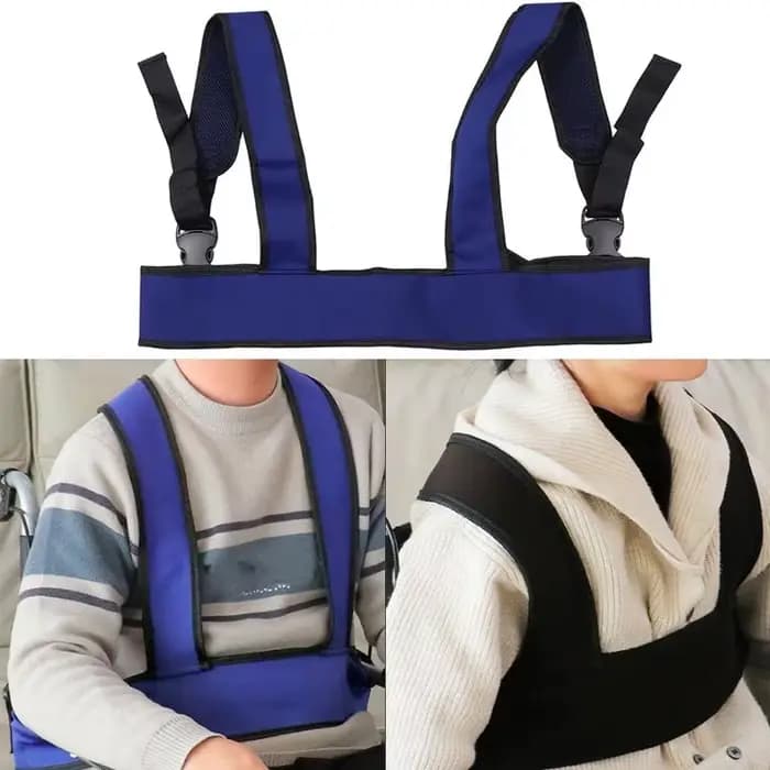 Ceinture de fixation pour fauteuil roulant pour personnes âgées