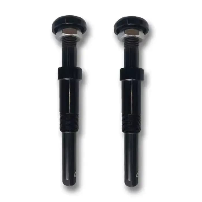 1 paire d'axes à dégagement rapide pour roue arrière de fauteuil roulant