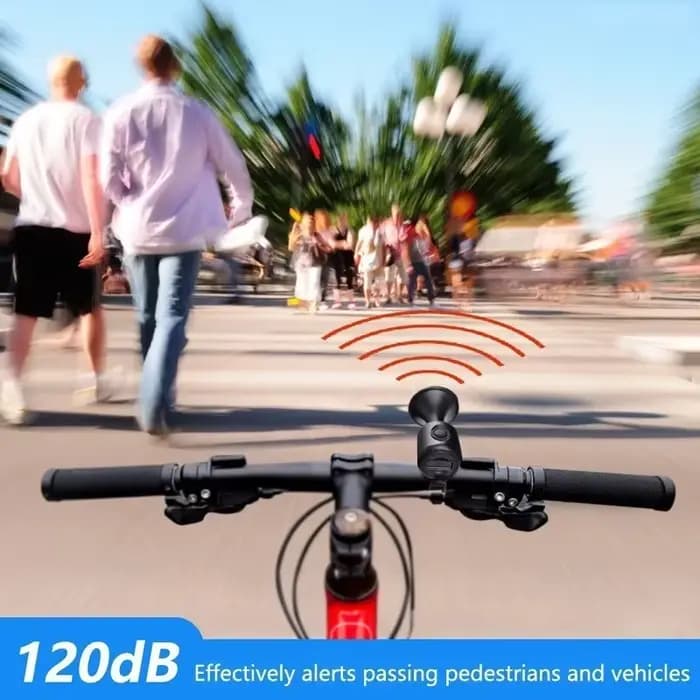 Nouveau 120DB Scooter clair qualité sonore cloche klaxon anneau avec support à dégagement rapide pour Xiaomi M365 Pro