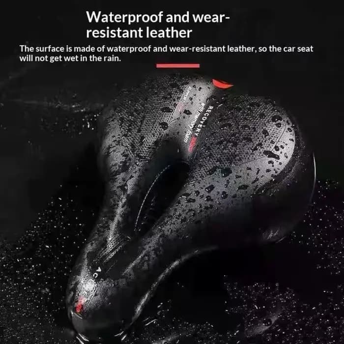 Selle de vélo en mousse confortable, légère et respirante pour un confort tout au long de la journée