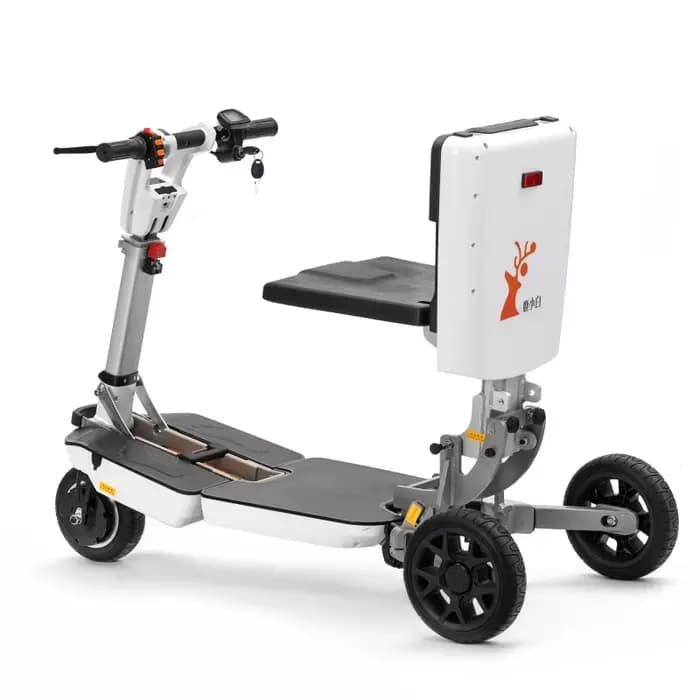 Scooter de mobilité pliable léger à 3 roues