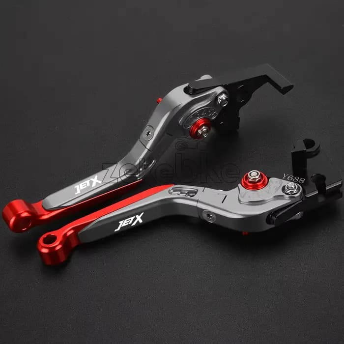 Leviers de frein et d'embrayage réglables, extensibles et pliables pour scooter SYM JETX JET-X JET X 125 150 2021 - 2024 2023, accessoires de guidon