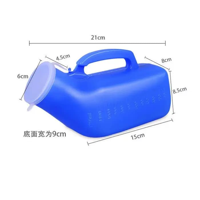 Urinoir Portable de Grande Capacité avec Couvercle pour Homme