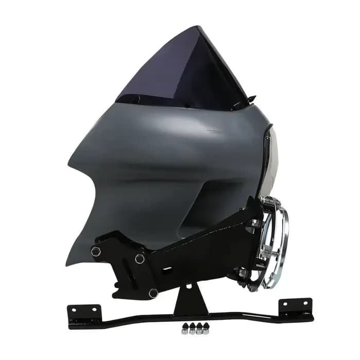 Carénage supérieur avant de moto, carénages de jambe inférieure pour Harley Dyna Low Rider Street Bob