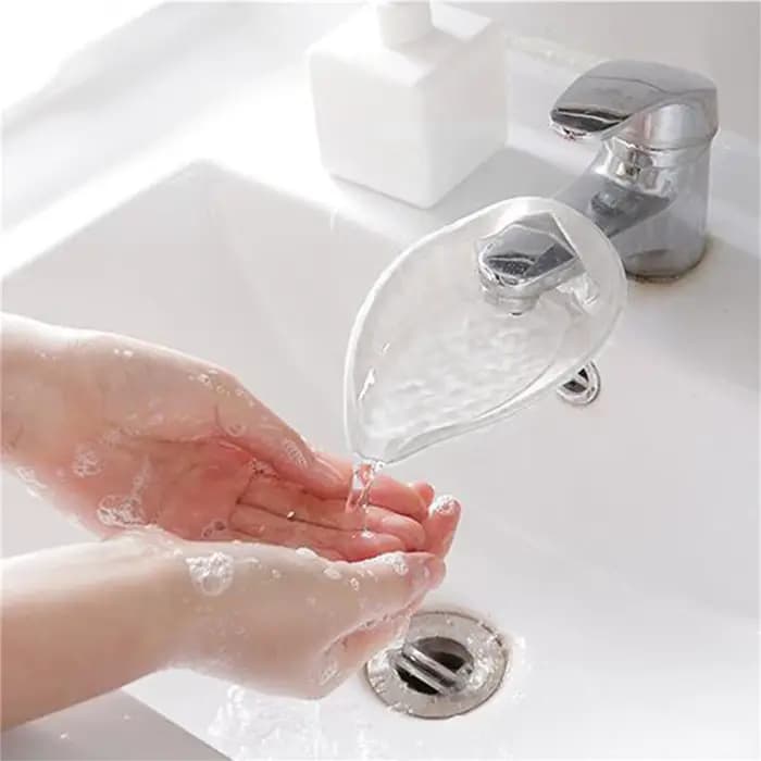 Prolongateur de Robinet en Silicone pour Lavage des Mains
