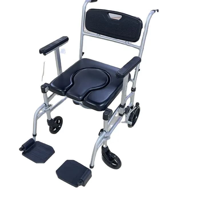 OEM économique de fauteuil roulant manuel pliant en gros pour les personnes âgées