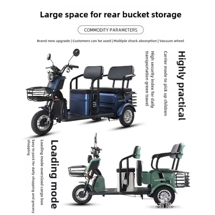 Nouveau Scooter de mobilité domestique pour personnes âgées