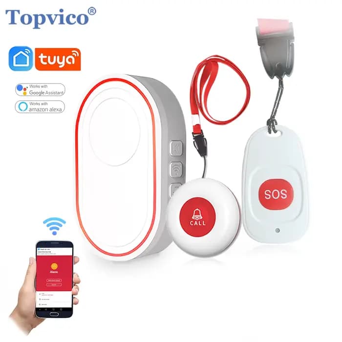 Système d'appel intelligent Topvico Wifi pour aidants