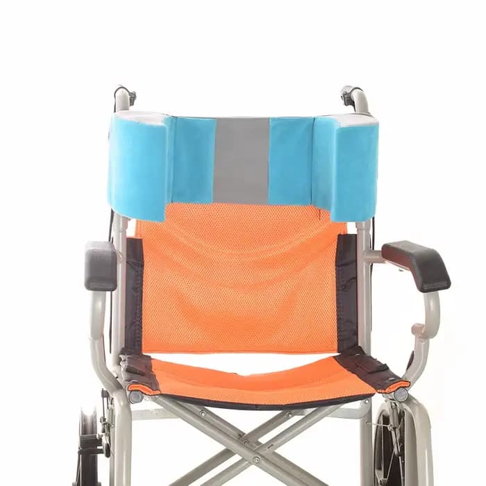 Coussin de position anti-latéral pour fauteuil roulant bloqué