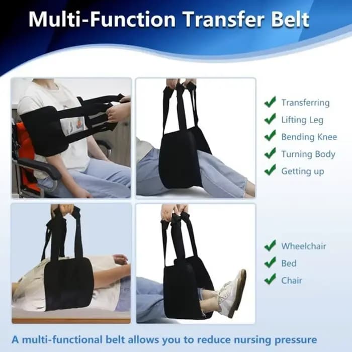 Ceinture d'aide à la rotation pour personnes âgées
