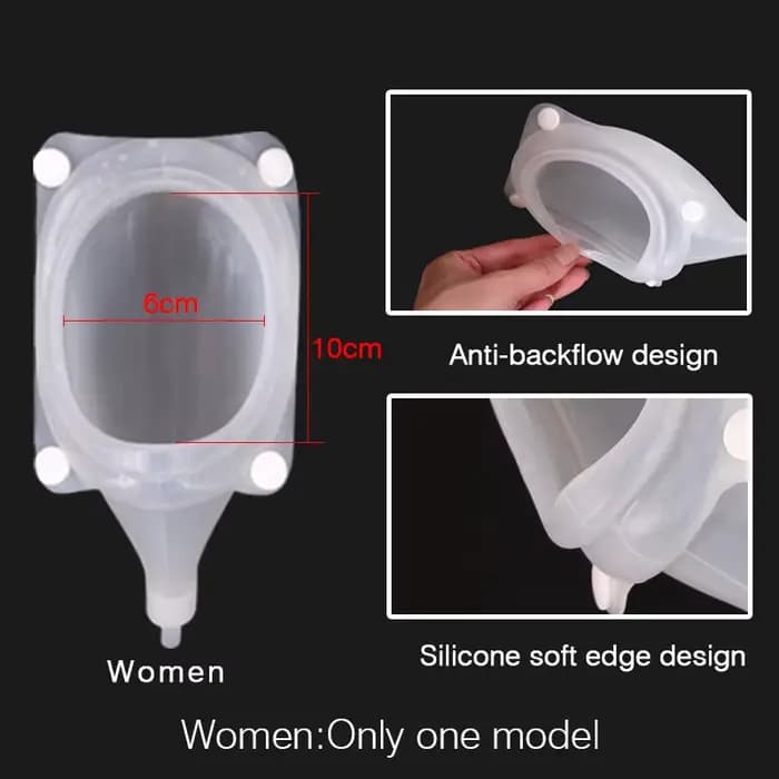 Collecteur d'urine hypoallergénique en Silicone pour adultes