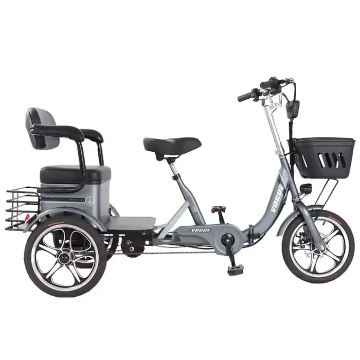Tricycle électrique pliable à 3 roues pour personnes âgées