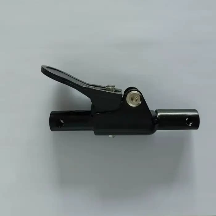 2 pièces d'accessoires pour fauteuil roulant électriques pliants avec dossier noir électroplaqué