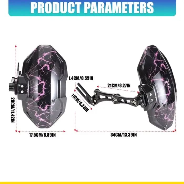 Garde-boue arrière élégant réglable SZCH conçu pour des scooters électriques