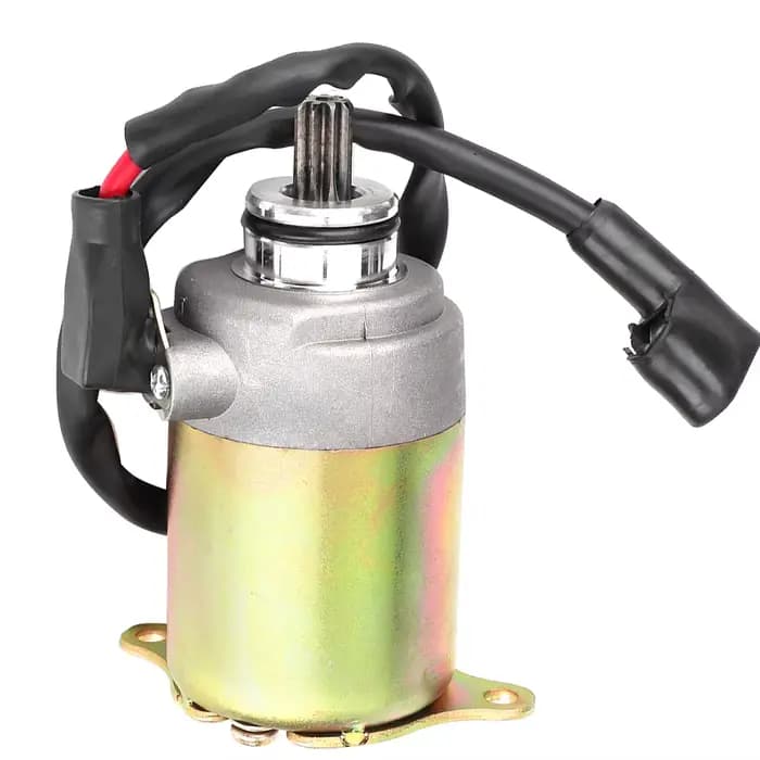 Démarreur électrique de moto Assy GY6 125cc 150cc