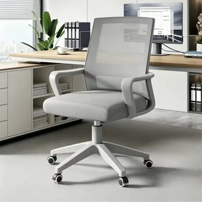 Chaise de bureau confortable et luxueuse pour la maison, chaise de bureau ergonomique à dossier haut pour les longues sessions de travail, mobilier de bureau
