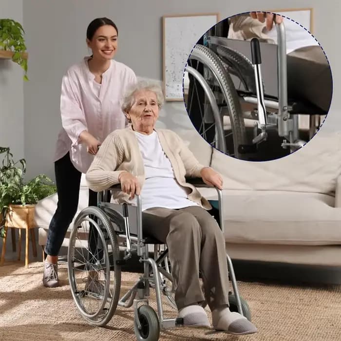 Extensions de poignée de frein pour fauteuil roulant A02F-2Pcs