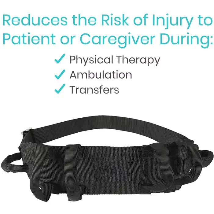 Ceinture de traction ajustable pour personnes âgées