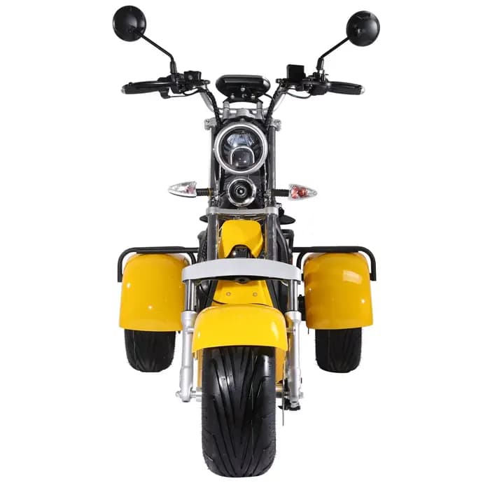 Nouvelle vente chaude 2000W60V20AH cee voiture électrique moto à trois roues adultes déplacements sièges confortables