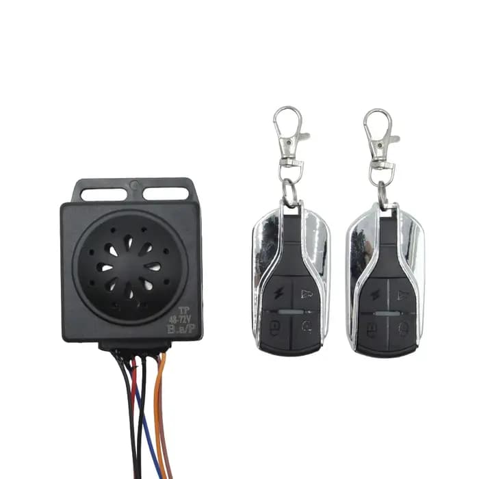 Trottinette électrique 48V-72V Démarrage à une touche Dispositif antivol Verrouillage à distance pour Citycoco Accessoires modifiés Pièces