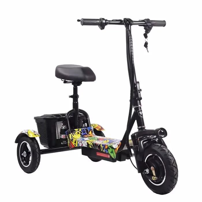 Nouveau scooter électrique pliable à 3 roues pour adultes 2026