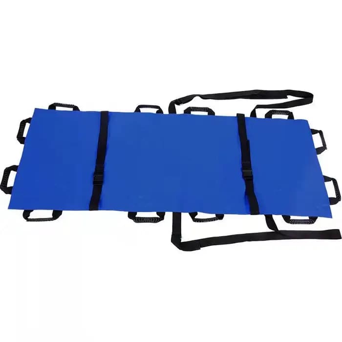 Patient personnes âgées transfert feuille mobile ceinture soins infirmiers posté au lit positionnement ascenseur