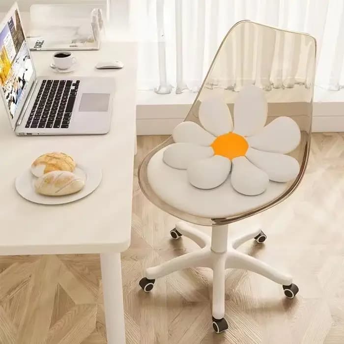 Chaise d'ordinateur confortable pour la maison, chaise de bureau, chaise d'écriture, chaise d'étude à distance, chaise de levage à roulettes