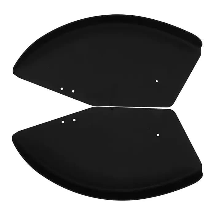 1 Paire de Protections Latérales Coupe-Vent en ABS pour Fauteuil Roulant