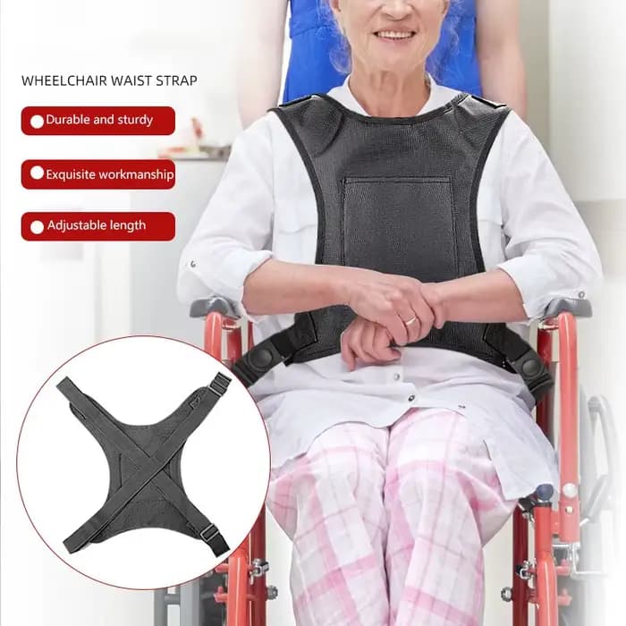Ceinture de maintien anti-chute pour fauteuil roulant