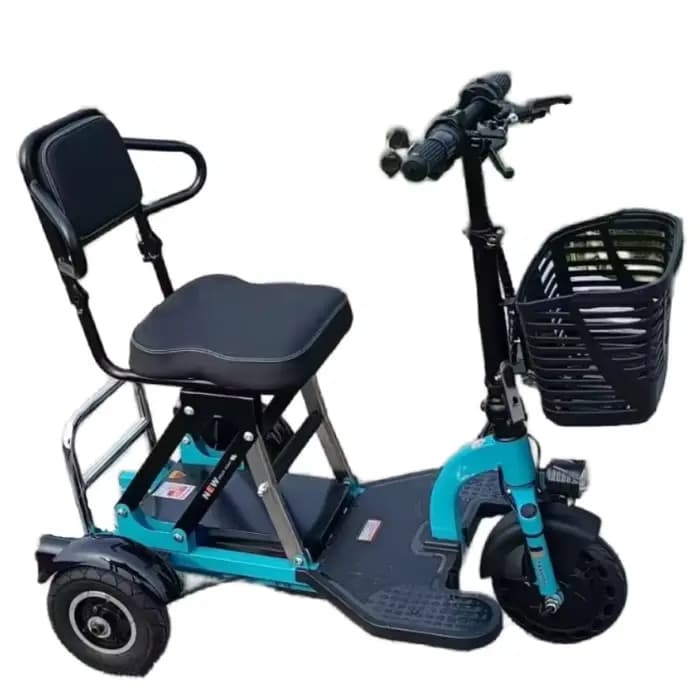 Mini Tricycle Électrique Pliant pour Femme