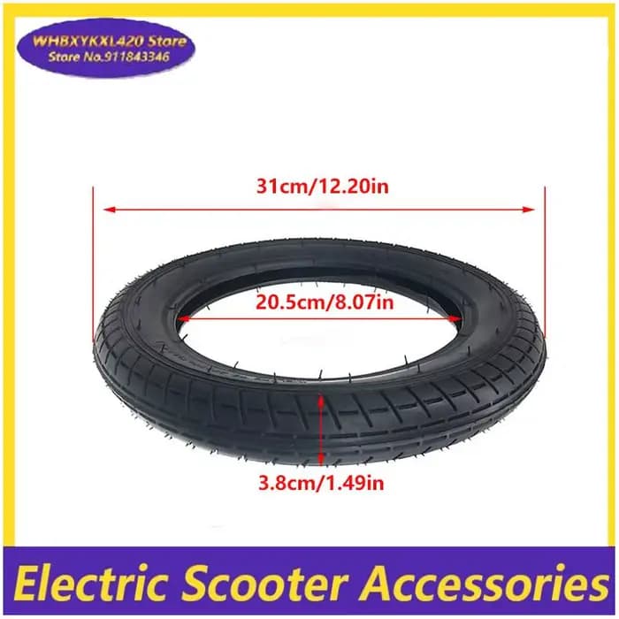 12 1/2 X 2 1/4 Pneus neufs pour scooters électriques