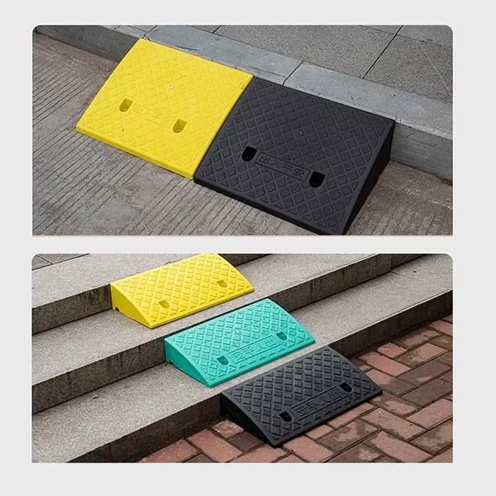 Rampe de trottoir en plastique antidérapante