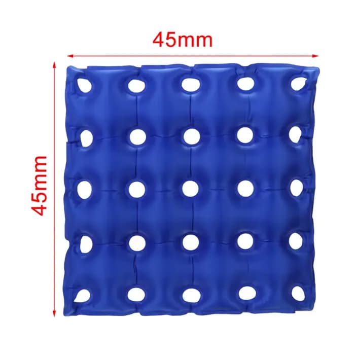 Coussin de siège gonflable anti-escarres pour fauteuil roulant