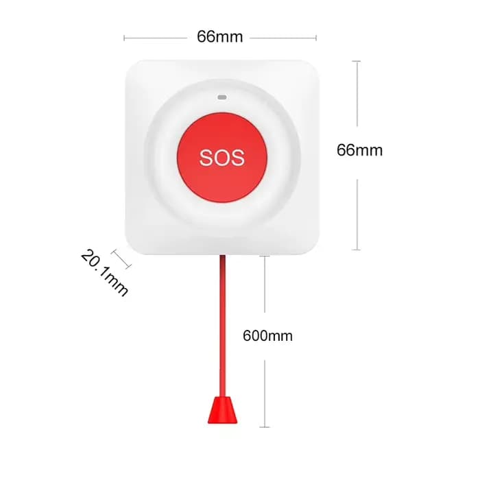 Nouveau bouton d'appel SOS intelligent WiFi Tuya