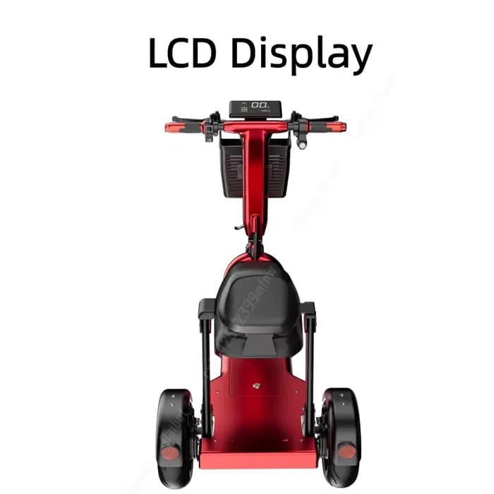 Parent enfant petit Tricycle électrique à 3 roues pliable pour famille aînée 1000W 48V Scooter