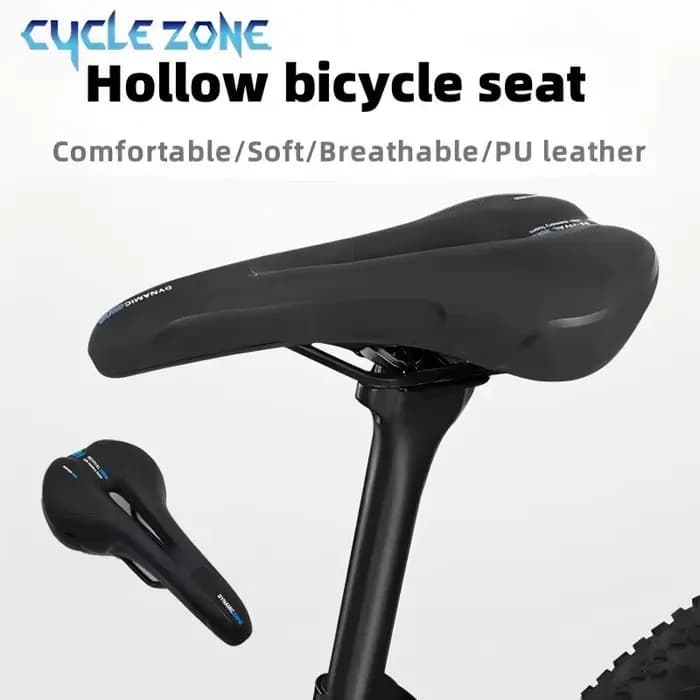 Selle de vélo ultralégère vtt vélo de route coussin de siège confortable en cuir PU respirant selle de vélo creuse accessoires de cyclisme